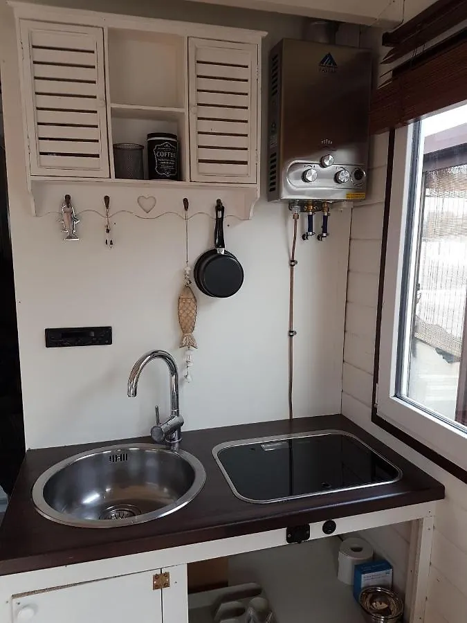 Saunainsel - Hausboot Mit Schwimmender Sauna, Hottub Und Tretboot In Berlin酒店 船屋 柏林